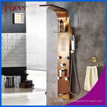 Panneau de douche en acier inoxydable Fyeer Luxury 5 fonctions